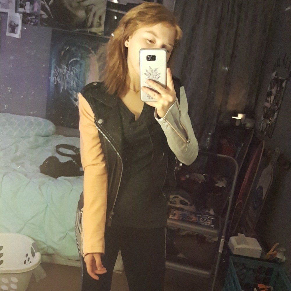 Nasty Gal Vegan Leather Jacket